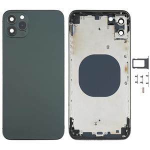 huismerk Achterkant behuizing cover met uiterlijk Imitatie van de iPhone 12 Pro Max voor de iPhone XS Max (Zwart)