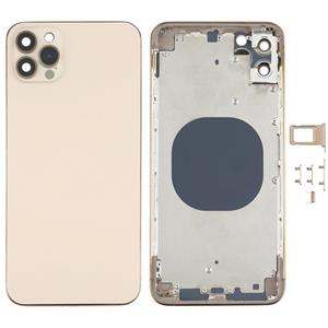 huismerk Achterkant behuizing cover met uiterlijk imitatie van de iPhone 12 Pro Max voor de iPhone XS Max (Goud)