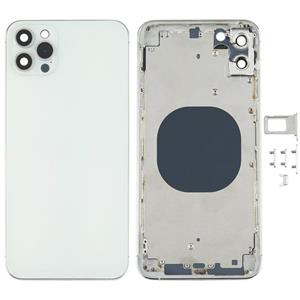 huismerk Achterkant behuizing cover met uiterlijk imitatie van de iPhone 12 Pro Max voor de iPhone XS Max (Wit)