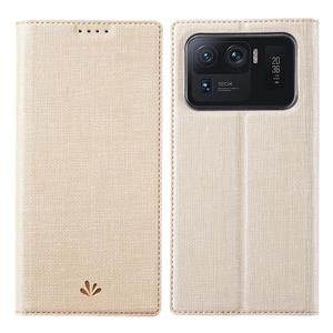 Voor Xiaomi Mi 11 Ultra Vili DMX Serie Schokbestendig TPU + PU Lederen Magnetische Attractie Horizontale Flip Case met kaartsleuf & houder