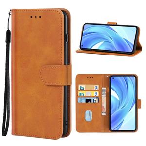 huismerk Lederen telefooncase voor Xiaomi MI 11