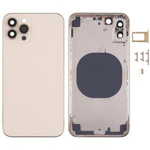 huismerk Back Housing Cover met uiterlijk Imitatie van IP13 Pro voor iPhone X (Gold)