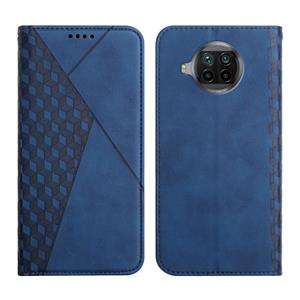 huismerk For Xiaomi Mi 10T Lite 5G Diamond Pattern Splicing Skin Feel Magnetic Horizontal Flip Leather Case with Card Slots & Holder & Wallet(Blue)