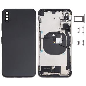 huismerk Battery Back Cover Assembly (met Side Keys & Loud Speaker & Motor & Camera Lens & Card Tray & Power Button + Volume Button + Oplaadpoort + Signal Flex