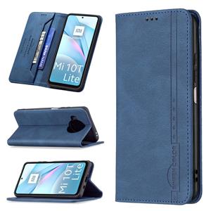 huismerk Voor Xiaomi MI 10T Lite 5G Magnetische RFID Blokkering Anti-diefstal Lederen Case met Houder & Card Slots & Portemonnee