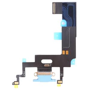 huismerk Originele oplaadpoort Flex-kabel voor iPhone XR (blauw)