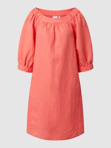 s.Oliver BLACK LABEL Minikleid »Kurzes Kleid mit Off Shoulder-Ausschnitt« (1-tlg) Gummizug, Raffung