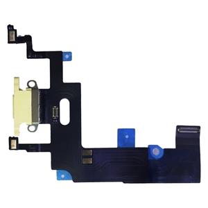 huismerk Oplaadpoort Flex-kabel voor iPhone XR (geel)