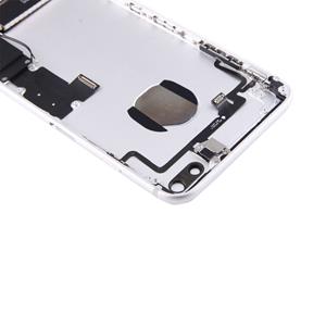 huismerk voor de iPhone 7 Plus batterij Back Cover Assembly met de kaart Tray(Silver)