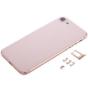 huismerk Terug huisvesting Cover voor iPhone 8 (Rose Gold)