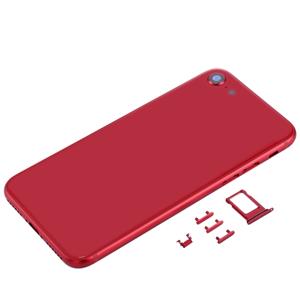 huismerk Terug van de dekking van de huisvesting voor iPhone 8 (rood)