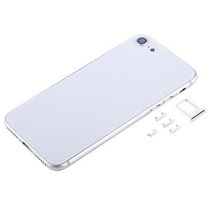 huismerk Terug huisvesting Cover voor iPhone 8(Silver)