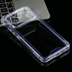 huismerk For Xiaomi Mi 11 Ultra Four-corner Shockproof Transparent TPU + PC Protective Case