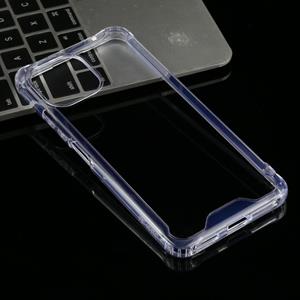 huismerk For Xiaomi Mi 11 Lite Four-corner Shockproof Transparent TPU + PC Protective Case