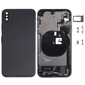 huismerk Battery Back Cover Assembly (met Side Keys & Loud Speaker & Motor & Camera Lens & Card Tray & Power Button + Volume Button + Oplaadpoort + Signal Flex