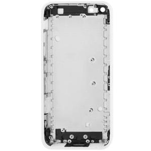 huismerk Full housing Chassis / backcover met montage plaat & Mute-toets + Power knop + volumeknop + Nano SIM-kaarthouder voor iPhone 5C(White)