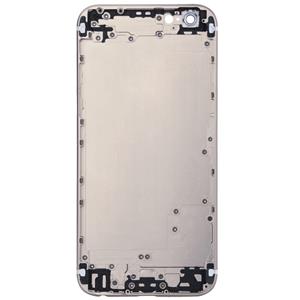 huismerk Volledige vergadering huisvesting Cover voor iPhone 6 met inbegrip van terug dekken & kaart lade & Volume Control toets & Power knop & Mute Switch Vi