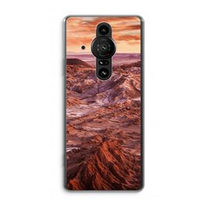 CaseCompany Mars: Sony Xperia Pro-I Transparant Hoesje