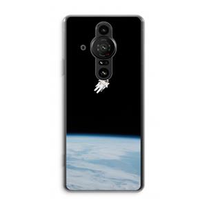 CaseCompany Alone in Space: Sony Xperia Pro-I Transparant Hoesje