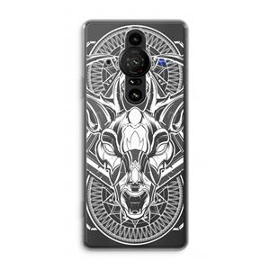 CaseCompany Oh Deer: Sony Xperia Pro-I Transparant Hoesje