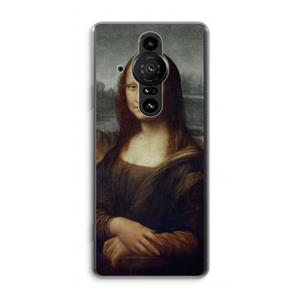 CaseCompany Mona Lisa: Sony Xperia Pro-I Transparant Hoesje
