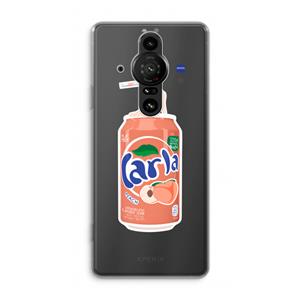 CaseCompany S(peach)less: Sony Xperia Pro-I Transparant Hoesje