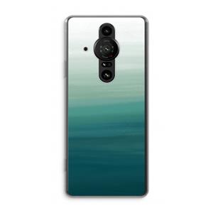CaseCompany Ocean: Sony Xperia Pro-I Transparant Hoesje