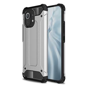Lunso Armor Guard backcover hoes - Xiaomi Mi 11 - Zilver