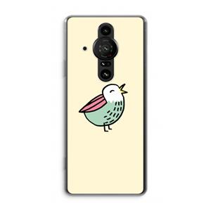 CaseCompany Birdy: Sony Xperia Pro-I Transparant Hoesje