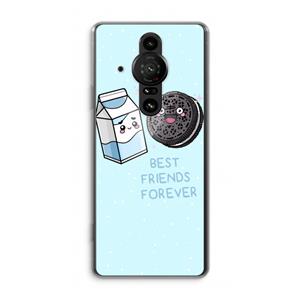 CaseCompany Best Friend Forever: Sony Xperia Pro-I Transparant Hoesje