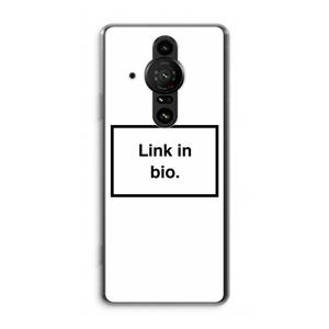 CaseCompany Link in bio: Sony Xperia Pro-I Transparant Hoesje