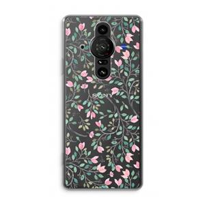 CaseCompany Sierlijke bloemen: Sony Xperia Pro-I Transparant Hoesje