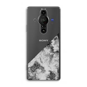 CaseCompany Onweer: Sony Xperia Pro-I Transparant Hoesje