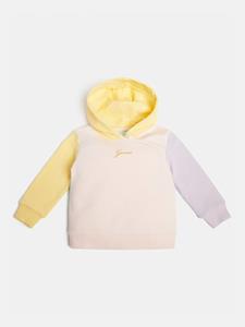 Guess Pastel Colour Block Cotton Hoodie - 2 Years