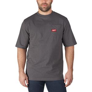 Milwaukee WTSSG-L | Work T-shirt short sleeve grijs - 4933478233 - 4933478233