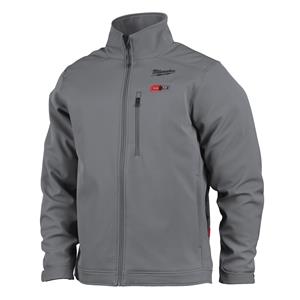 Milwaukee M12 HJGREY5-0 (XXXL) | M12™ premium heated jacket grijs - 4933479363