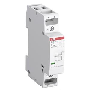 ABB En20-20n-01 installation contactor 2no/0nc 24v ac/dc