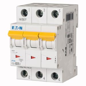 Eaton Pls6-c25/3n-mw - miniature circuit breaker mcb