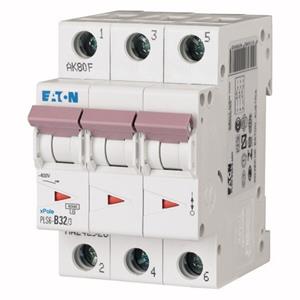 Eaton Pls6-c32/3n-mw - miniature circuit breaker mcb