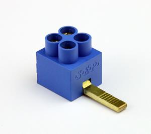 SEP Aansluitklem dubbel max 2x16mm² blauw  DT 2115900550 voor automaten 1 module breed max 80A