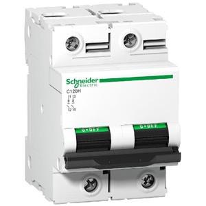 Schneider Electric A9N18415 - Circuit breaker C120H 2-pole B125A, A9N18415 - Promotional item