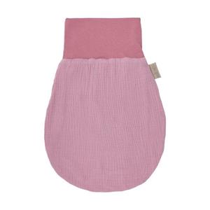 KraftKids Babyschlafsack »Musselin rosa«, Sommer/Frühling-Variante, 100% Baumwolle, hochwärtiger Stoff, zwei Schichten Stoff