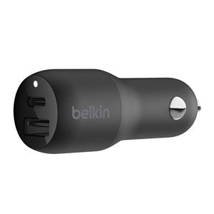 Belkin  Dual Port USB-A + USB-C Autolader 32W