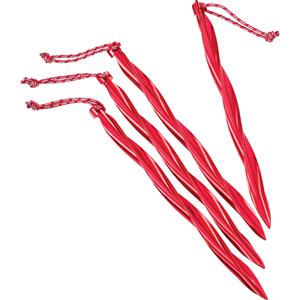MSR Cyclone Stake Kit (4 stakes) - Zeltheringe Red One Size