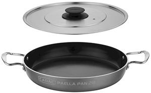 Paella Pfanne 30 mit Deckel Grillpfanne ø 28 cm für Safari Chef, 2-Cook oder Gasherd 8640 - Cadac