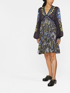 ETRO Jurk met bloemenprint - Zwart