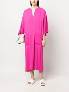 Fabiana Filippi Midi-jurk met lange mouwen - Roze