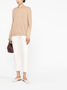 Theory Cropped broek - Wit