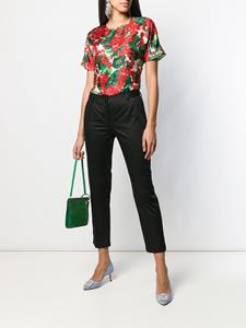 Dolce & Gabbana Cropped pantalon - Zwart