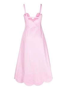 Oroton Gewelfde jurk - Roze